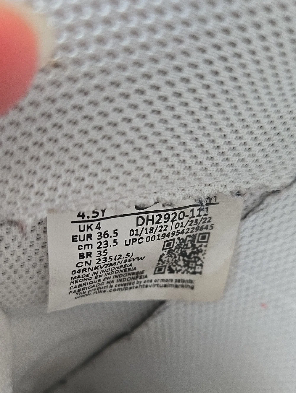 Nike Air Force 1 White Sneakers